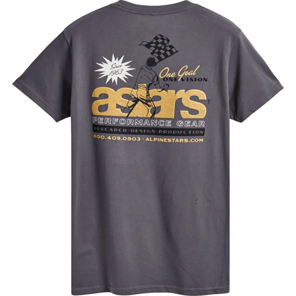 ALPINESTARS Flagged T-Shirt - Charcoal - XL 12337215018XL