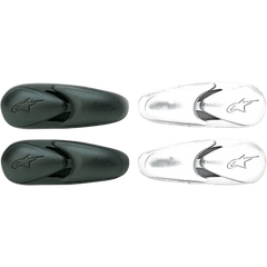 ALPINESTARS Flexible Toe Sliders - White 25SLITECH-BI