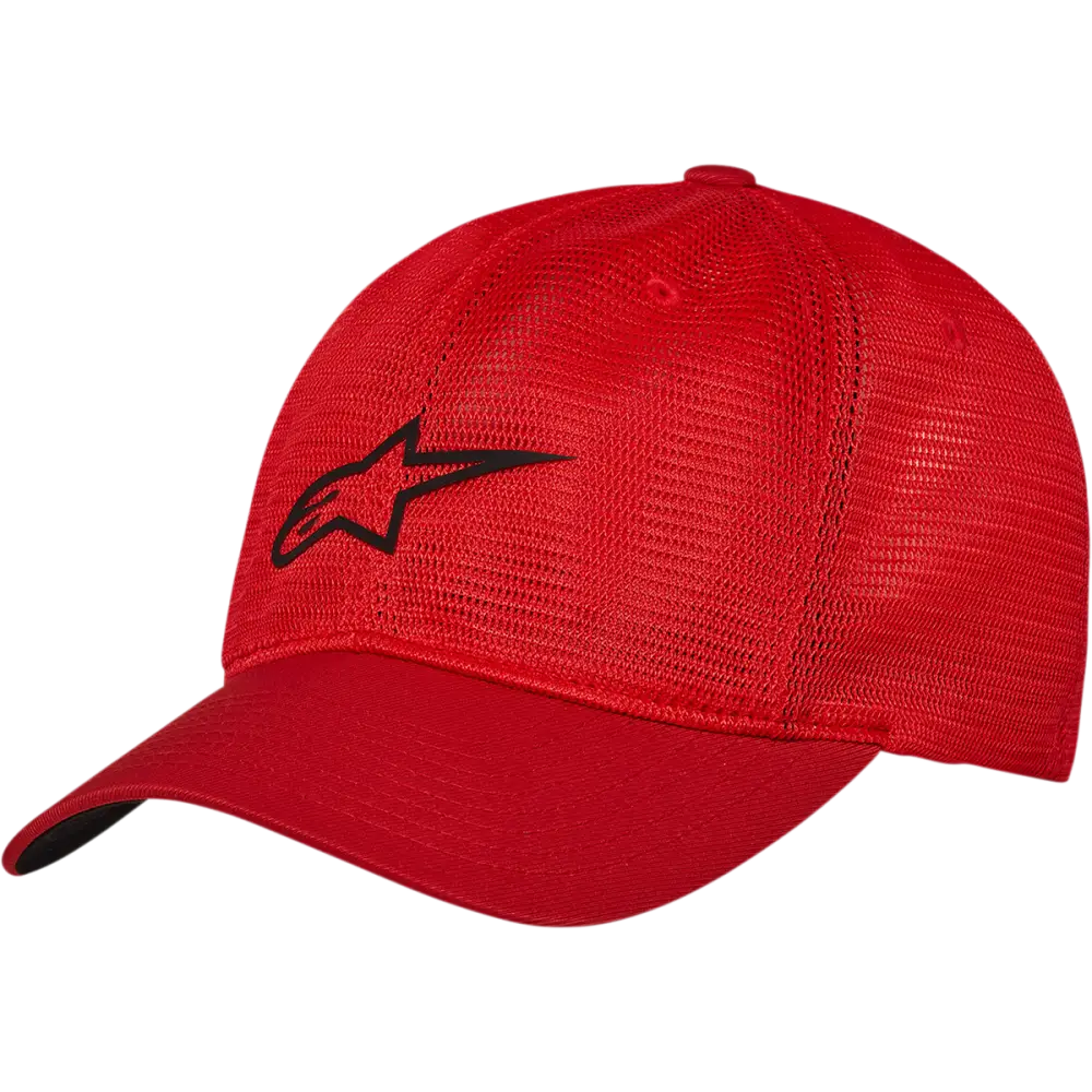 ALPINESTARS Flow Mesh Hat - Red - Small/Medium 12118100630SM
