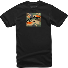 ALPINESTARS Free Camo T-Shirt - Black - XL 1232-72220-10XL