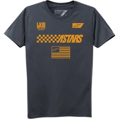 ALPINESTARS Front T-Shirt - Charcoal - XL 12307211118XL