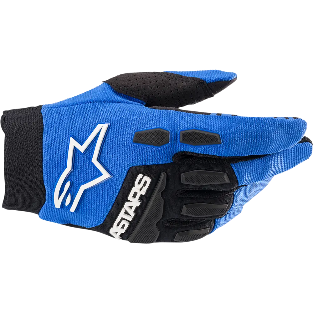 ALPINESTARS Full Bore Gloves - Blue/Black - Large 3563622-713-L