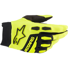 ALPINESTARS Full Bore Gloves - Fluo Yellow/Black - Small 3563622-551-S