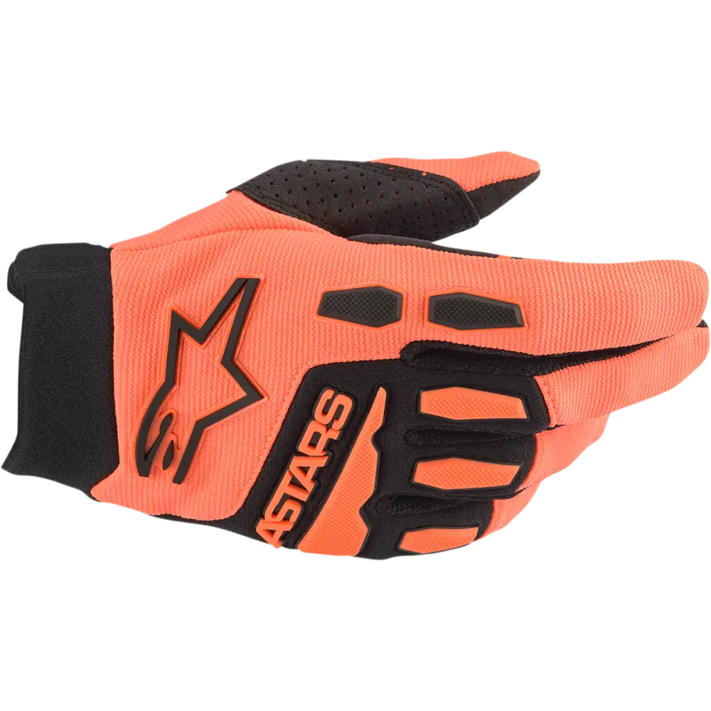 ALPINESTARS Full Bore Gloves - Orange/Black - Large 3563622-41-L