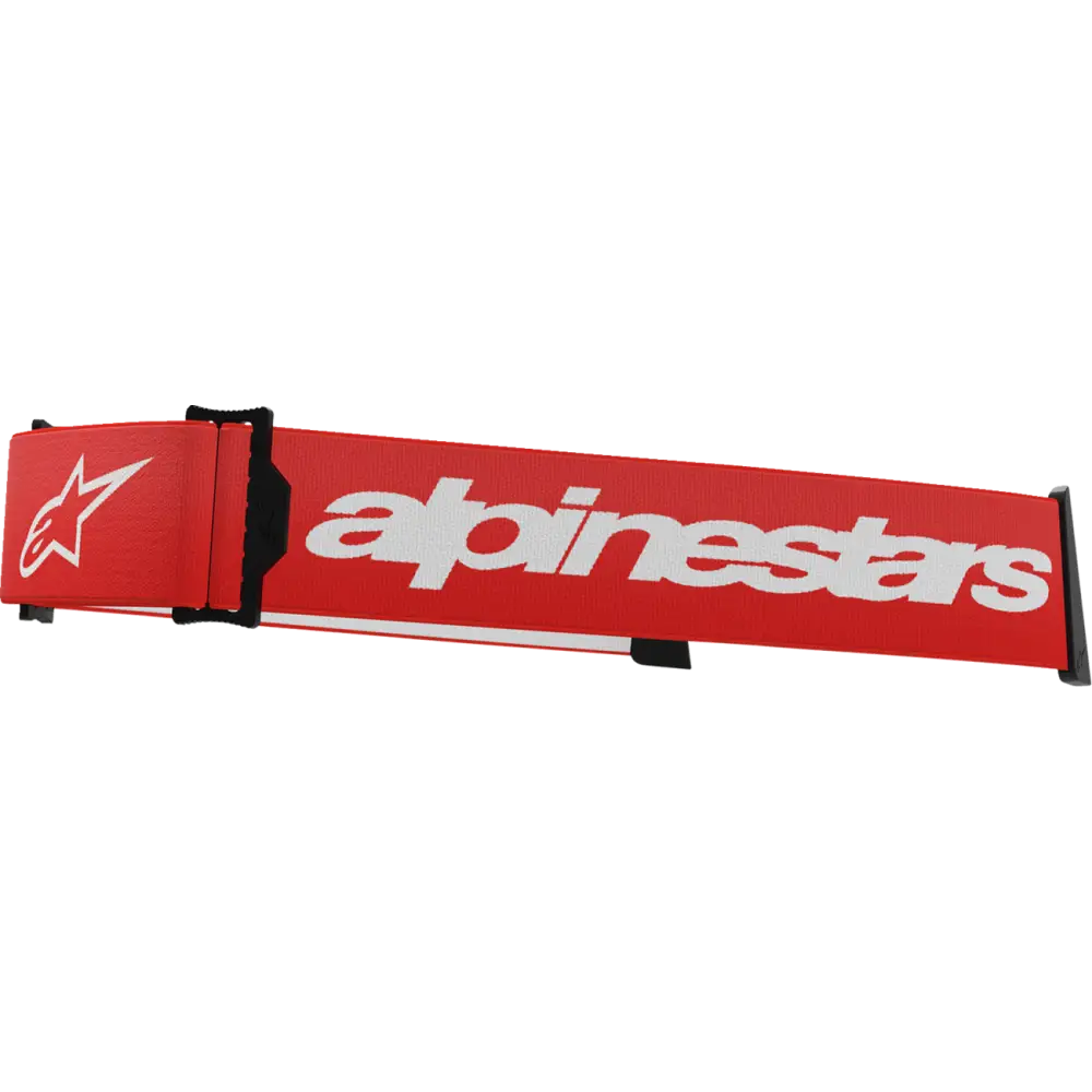 Alpinestars GOGGLES Supertech Goggle Strap - Red/White