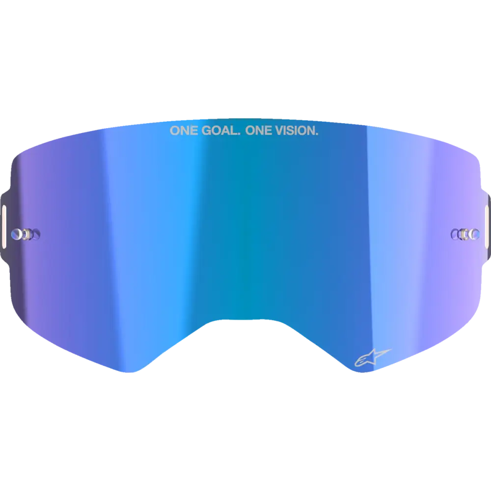 Alpinestars GOGGLES Supertech Lens - ABS Vision & Afterburn Series - Blue Mirror