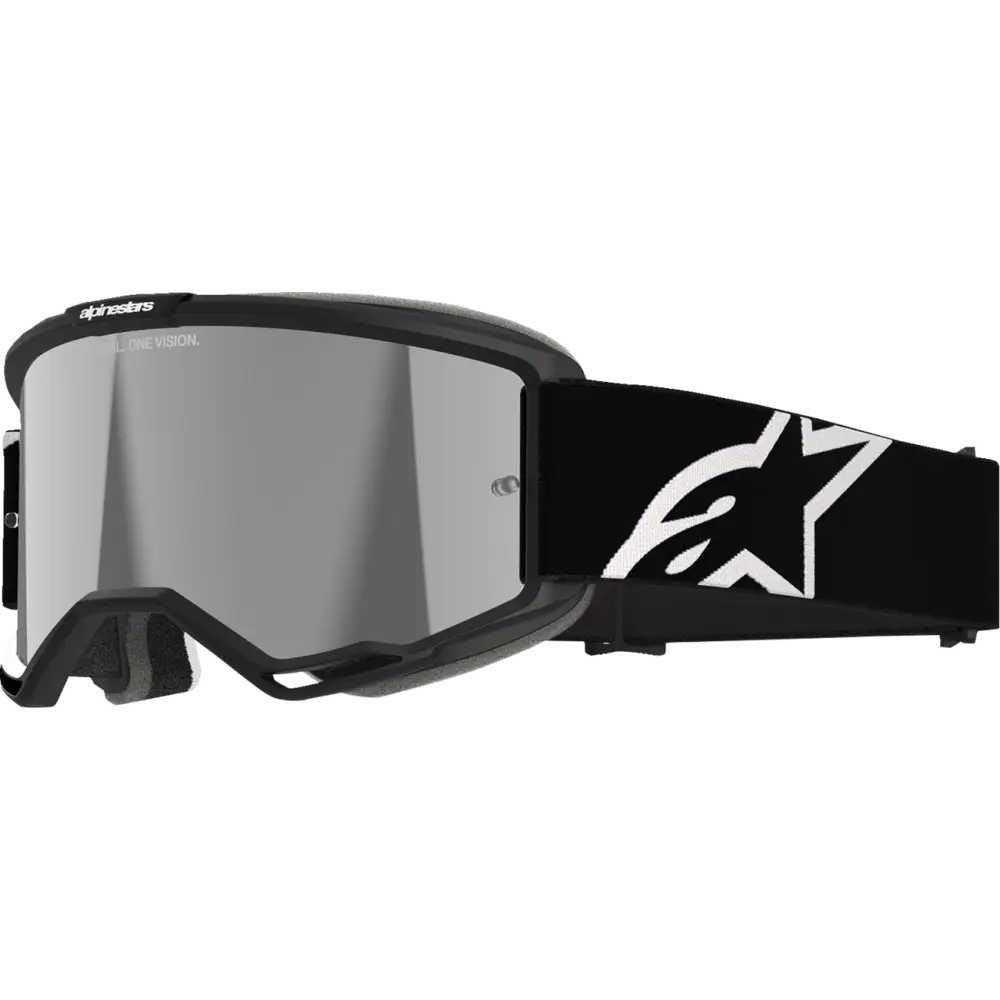 Alpinestars GOGGLES Vision 5 Goggle - Corp - Black - Silver Mirror 5101825-1456 - Eyewear Group