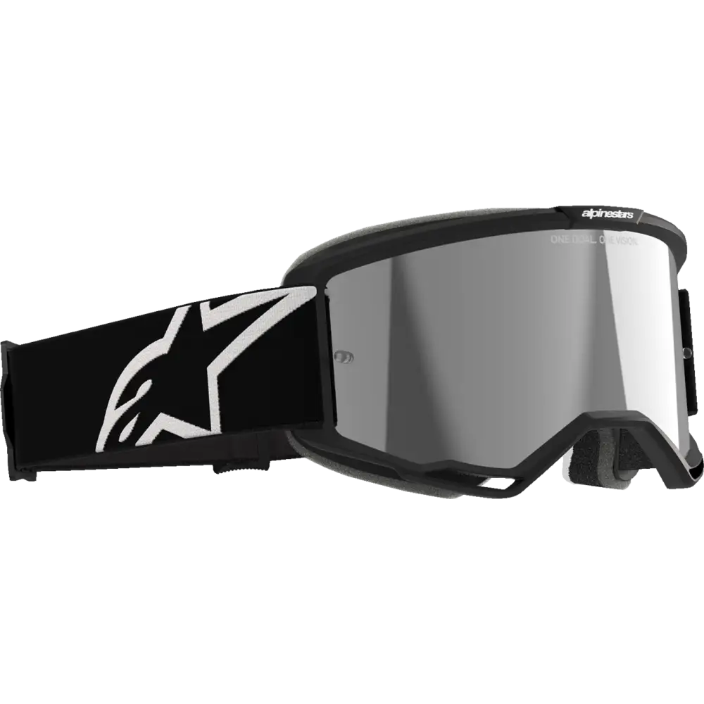 Alpinestars GOGGLES Vision 5 Goggle - Corp - Black - Silver Mirror 5101825-1456 - Eyewear Group