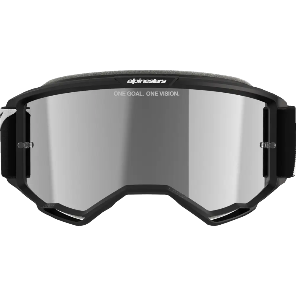 Alpinestars GOGGLES Vision 5 Goggle - Corp - Black - Silver Mirror 5101825-1456 - Eyewear Group