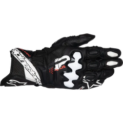ALPINESTARS GP Plus R V3 Leather Gloves - Black/White - Medium 3550825-12-M