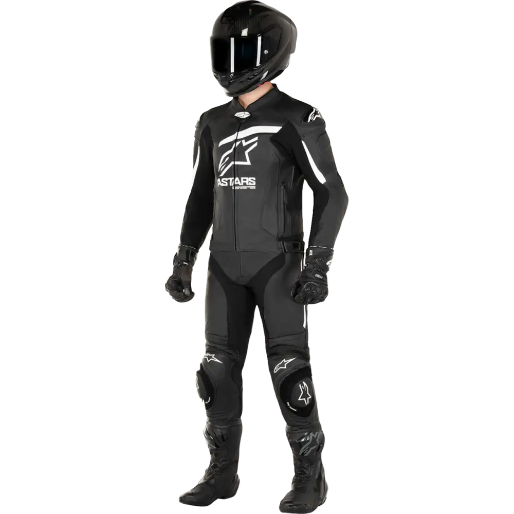 ALPINESTARS GP Plus R v4 Airflow Leather Jacket - Black/White - US 40 / EU 50 3100624-12-50