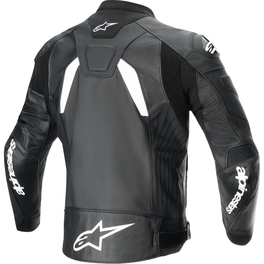 ALPINESTARS GP Plus R v4 Airflow Leather Jacket - Black/White - US 46 / EU 56 3100624-12-56