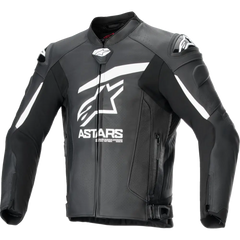 ALPINESTARS GP Plus R v4 Airflow Leather Jacket - Black/White - US 48 / EU 58 3100624-12-58