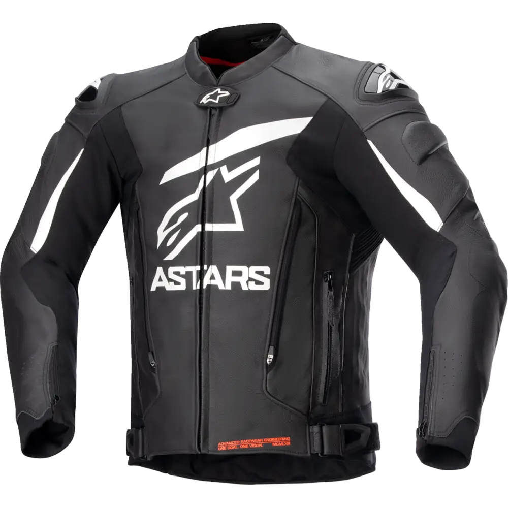 ALPINESTARS GP Plus v4 Leather Jacket - Black/White - US 46 / EU 56 3100524-12-56