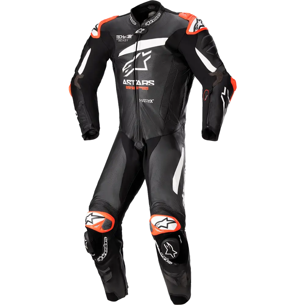 Alpinestars GP Plus v4 Leather Suits - Black/White / US 38 / EU 48 - Street Apparel Group