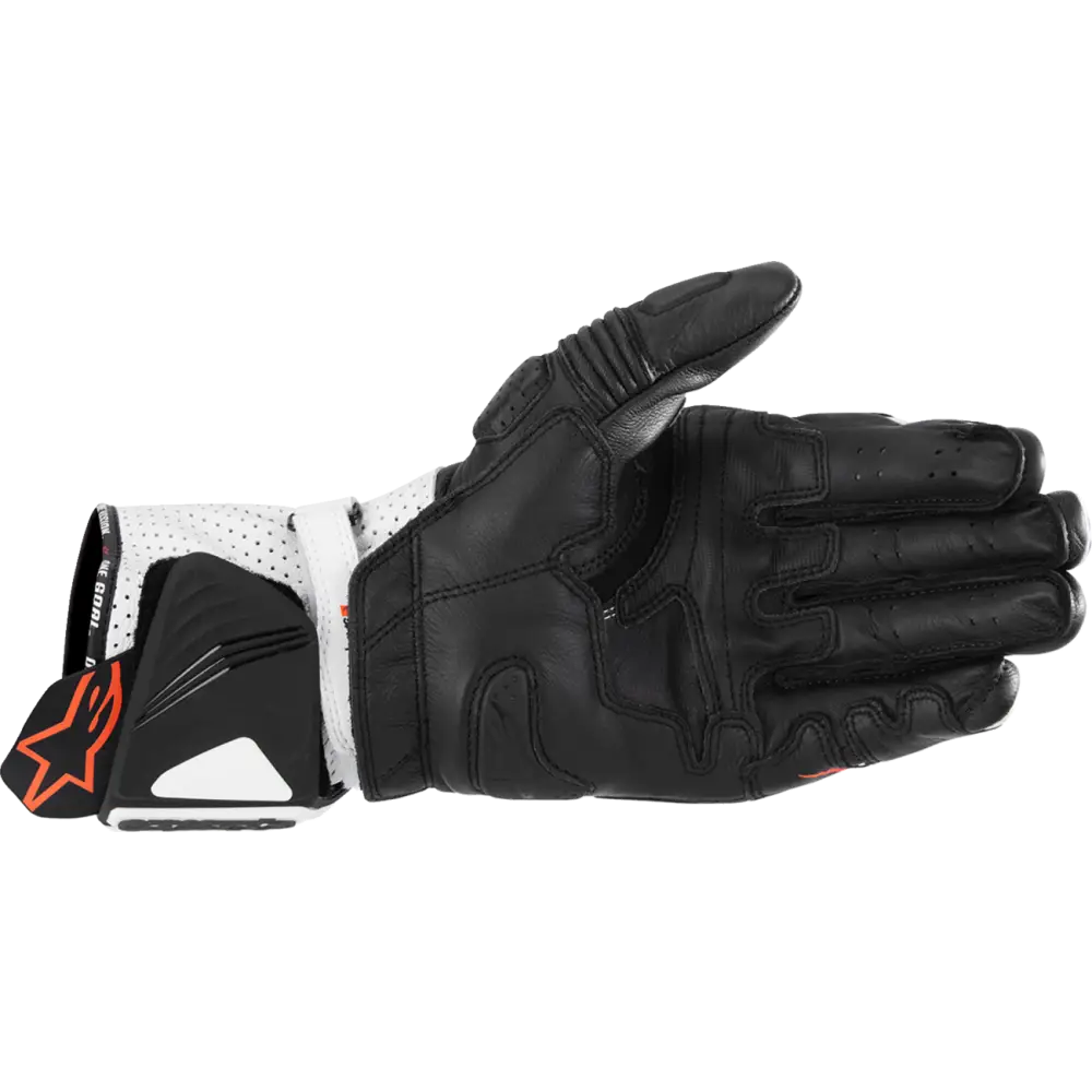 ALPINESTARS GP Pro R4 Gloves - Black/White - Small 3556724-12-S