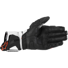 ALPINESTARS GP Pro R4 Gloves - Black/White - Small 3556724-12-S