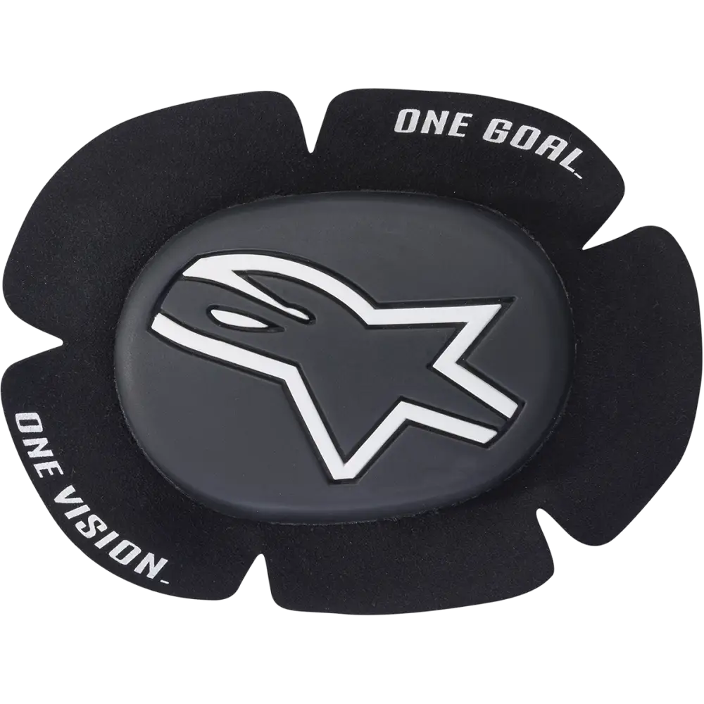 ALPINESTARS GP Sport Evo Knee Sliders - Black/White 6403020-12
