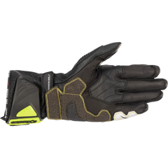 ALPINESTARS GP Tech V2 S Gloves - Black/Fluo Yellow/White/Fluo Red - 2XL 3556422-1503-2X
