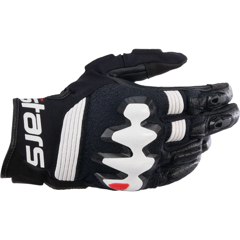 Alpinestars Halo Gloves - Black Black/White Black/White/Bright Red Dark Blue/Black - Black/White / Small - Glove Group