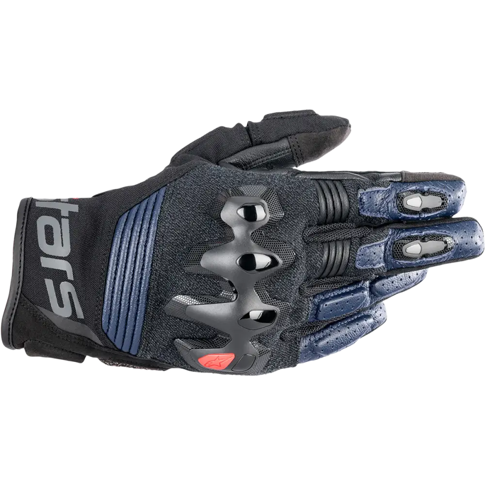 ALPINESTARS Halo Gloves - Dark Blue/Black - Large 3504822-7109-L
