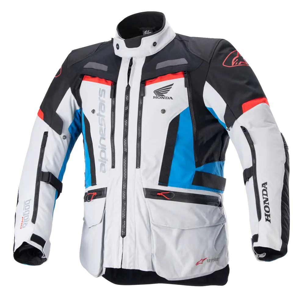 ALPINESTARS Honda Bogota Pro Drystar? Jacket - Gray/Black/Red/Blue - Medium 3206723-9173-M