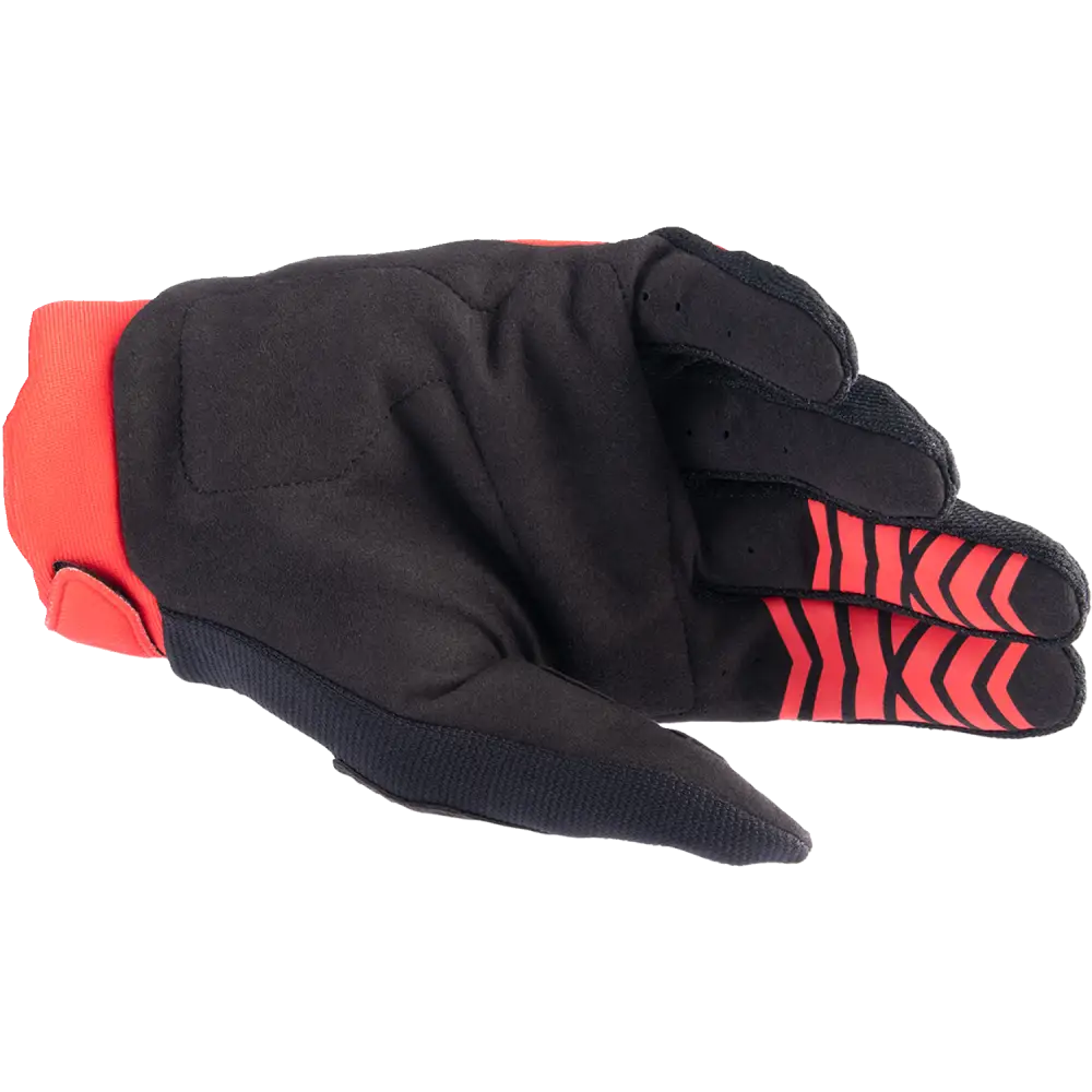 ALPINESTARS Honda Full Bore Gloves - Black/Bright Red - Small 3563823-1303-S