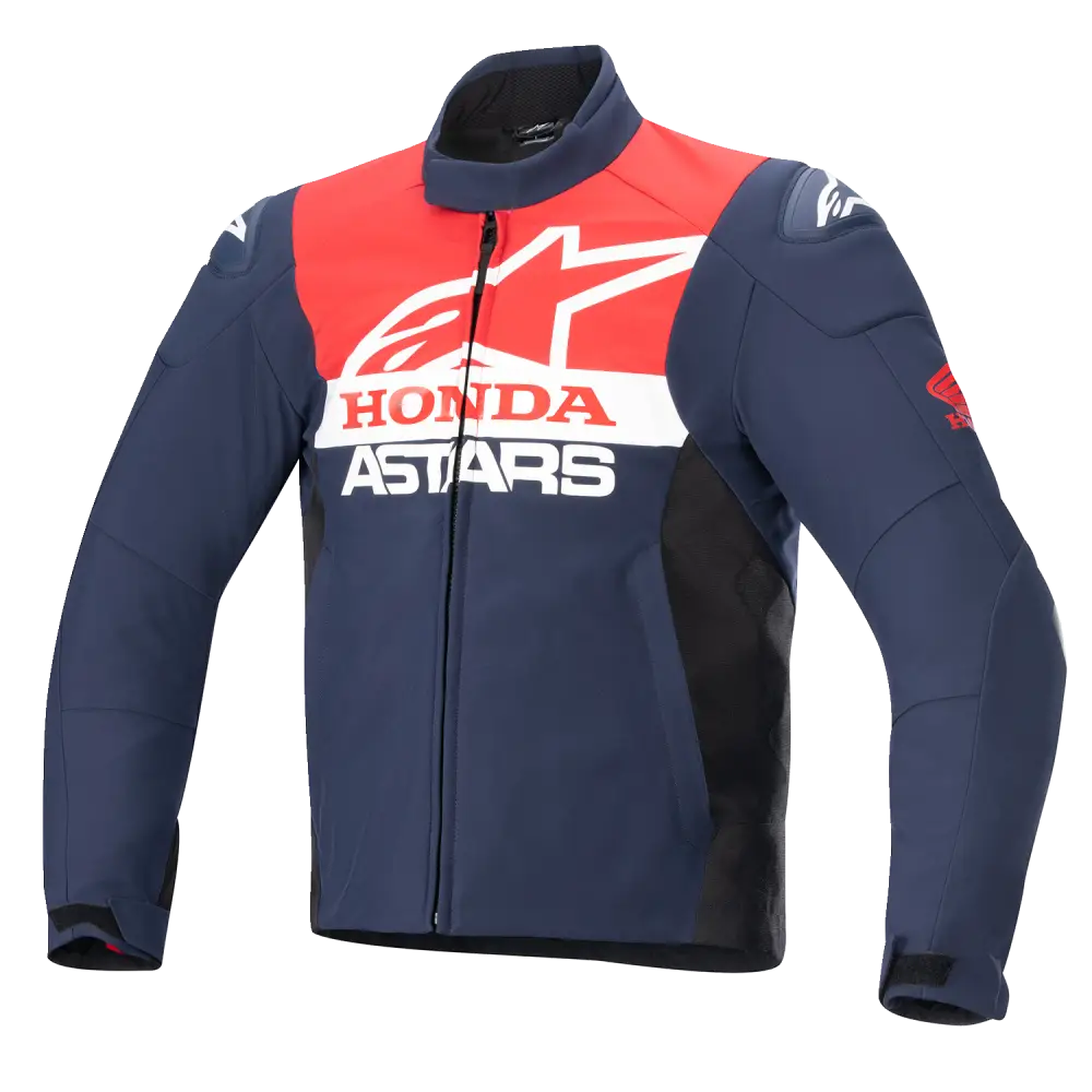 ALPINESTARS Honda SMX Waterproof Jacket - Blue/Black/Red - XL 3206223-7163-XL