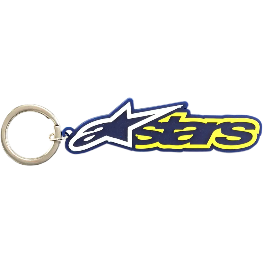 ALPINESTARS Key Fob - Blaze - Blue/Yellow 1019-94006-7250