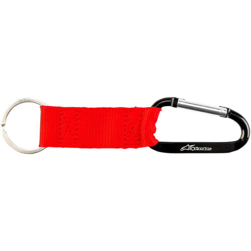 ALPINESTARS Key Fob - Snap Hook - Red 1119-94000-30