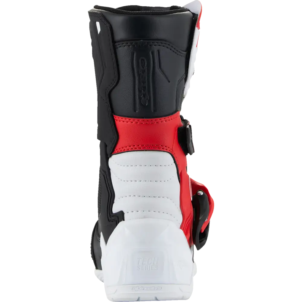 ALPINESTARS Kids Tech 3S Boots - Red/Black/White - US 1 2014524-2030-1