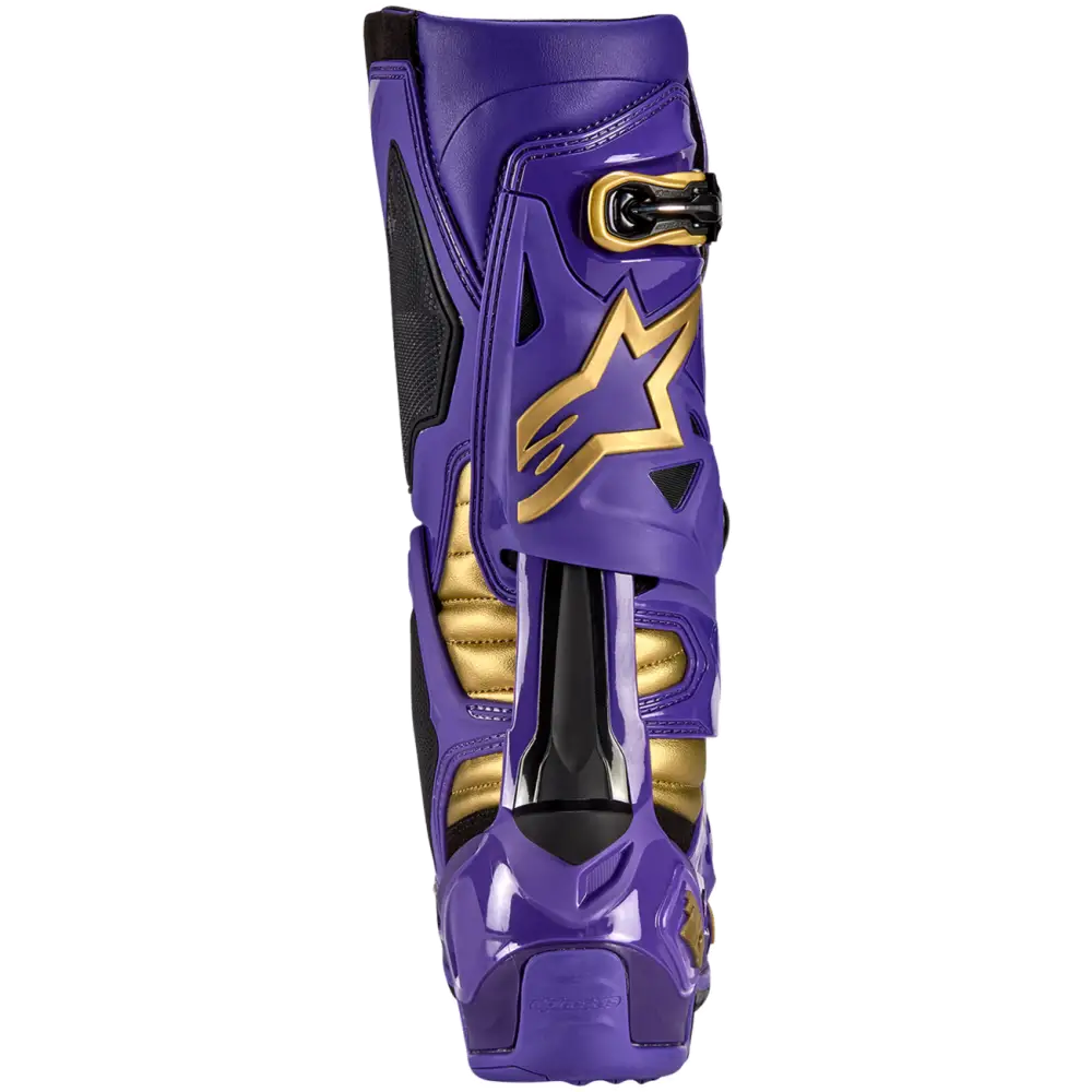 ALPINESTARS Limited Edition Salt Lake Tech 10 Boots - Purple/Gold/Black - US 9 2010020-373-9