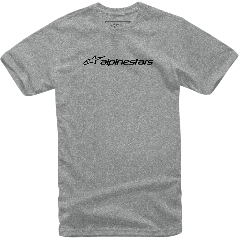ALPINESTARS Linear Combo T-Shirt - Heather Gray/Black - 2XL 12137200211262X