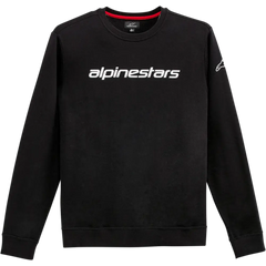 ALPINESTARS Linear Crew Fleece - Black/White - XL 1212513241020XL