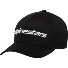 ALPINESTARS Linear Hat - Black/White - Large/XL 1230810051020LX