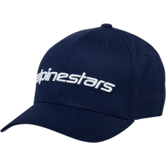 ALPINESTARS Linear Hat - Navy/White - Small/Medium 1230810057020SM