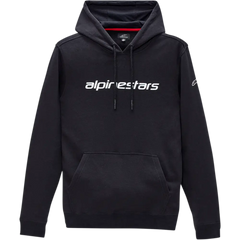ALPINESTARS Linear Hoodie - Black/White - Medium 12135167010M