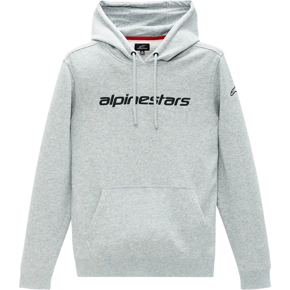 ALPINESTARS Linear Hoodie - Heather Gray/Black - 2XL 12135167010262X