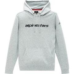 ALPINESTARS Linear Hoodie - Heather Gray/Black - Medium 1213516701026M