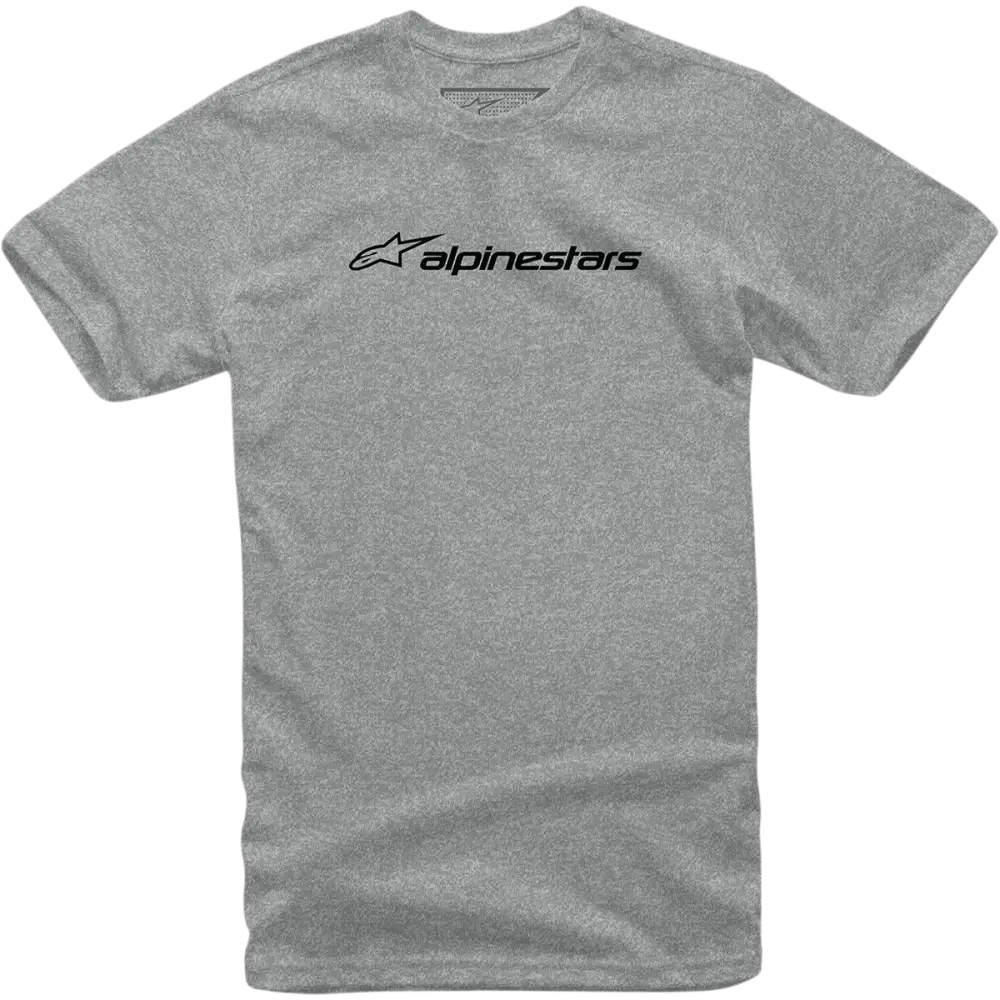 ALPINESTARS Linear T-Shirt - Heather Gray/Black - Large 1211720241126L