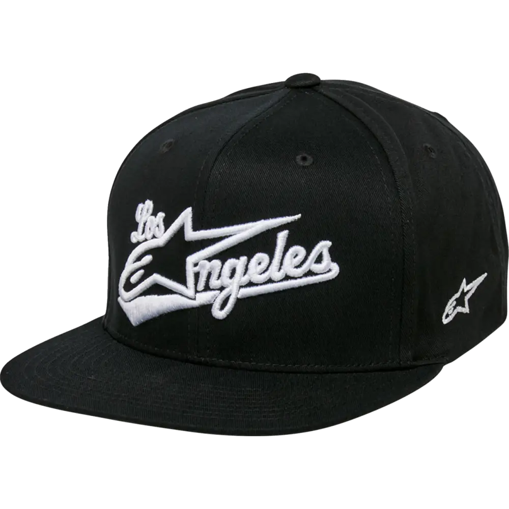 ALPINESTARS Los Angeles Hat - Black/White - One Size 1233815701020OS