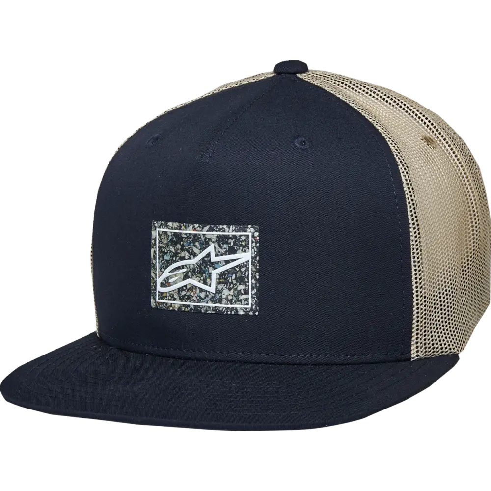ALPINESTARS Mackinic Trucker Hat - Navy/Khaki - One Size 1215-81350-706-OS