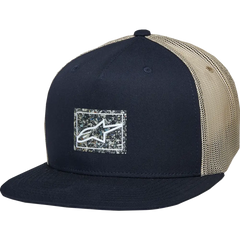 ALPINESTARS Mackinic Trucker Hat - Navy/Khaki - One Size 1215-81350-706-OS