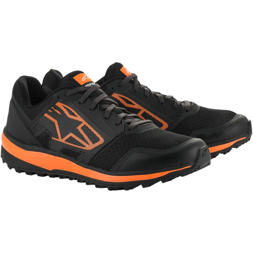 ALPINESTARS Meta Trail Shoes - Black/Orange - US 8 2654820-14-8
