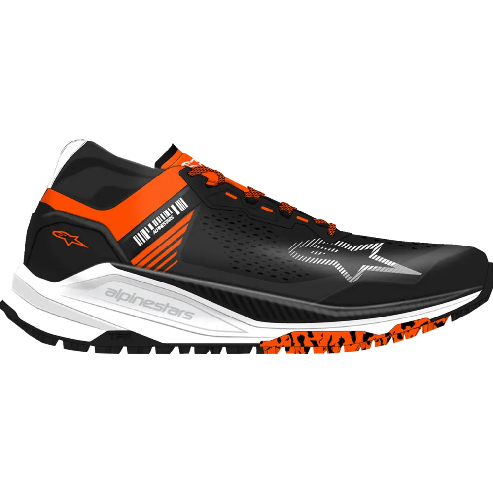 ALPINESTARS Meta XR v2 Shoes - Black/Orange/White - US 11.5 2654825-134-115