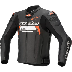ALPINESTARS Missile Ignition v2 Leather Jacket - Black/Red/White - US 38 / EU 48 3100222-1030-48