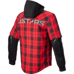 ALPINESTARS MO.ST.EQ Tartan Jacket - Red/Black - 4XL 4300424-3136-4X