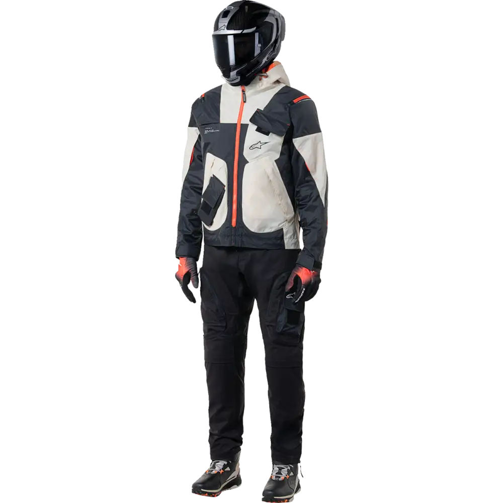 ALPINESTARS Mogress Air Jacket - Black/Almond/Hot Orange - 3XL 3301625-1489-3XL