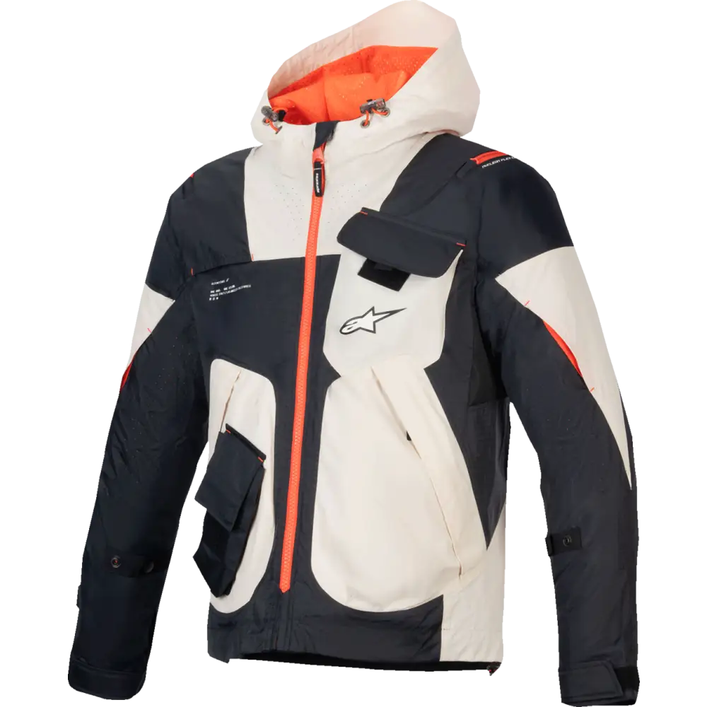 ALPINESTARS Mogress Air Jacket - Black/Almond/Hot Orange - Large 3301625-1489-L