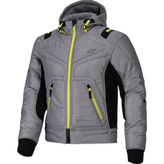 ALPINESTARS Mohobbs WP Jacket - Lunar Gray/Lime Punch - Medium 3200925-9143-M